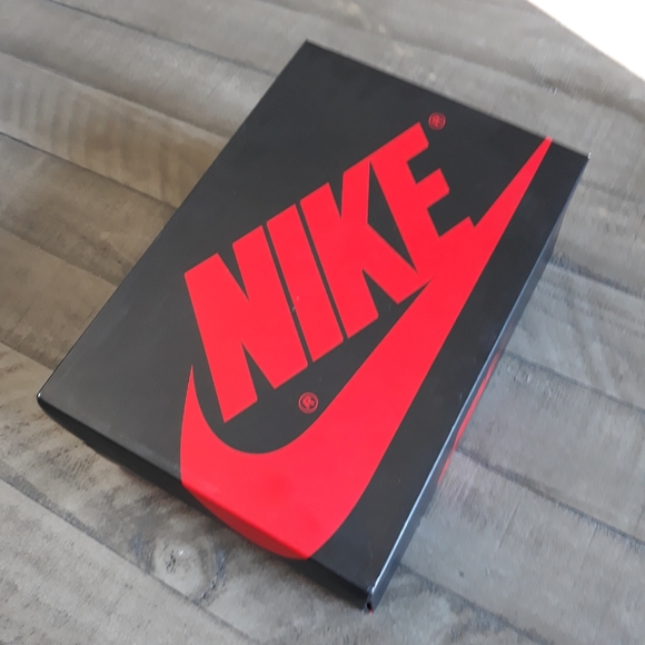 Nike Air Jordan 1 High Obsidian Sz 8.5 - Picture 5 of 5